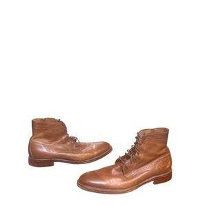 Johnston and Murphy sheepskin leather boots size 9